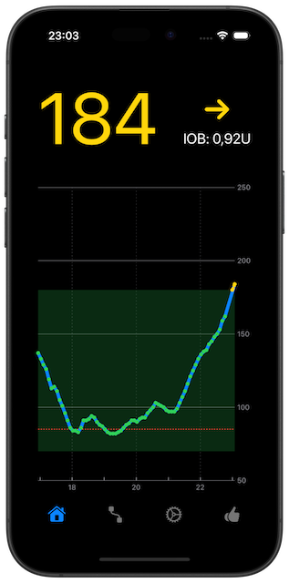 FLwatch iPhone screenshot